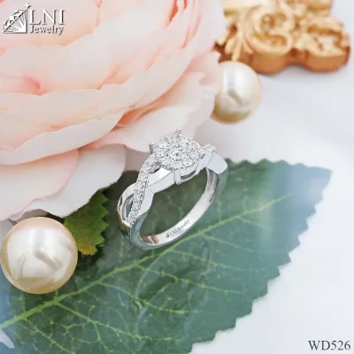 WD526 แหวนเพชรล้อม WD526 แหวนเพชรล้อม