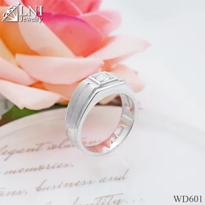 WD601 แหวนเพชรเม็ดเดียว แรขนแมว WD601 แหวนเพชรเม็ดเดียว แรขนแมว