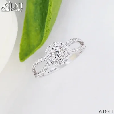 WD611 แหวนเพชรล้อม WD611 แหวนเพชรล้อม