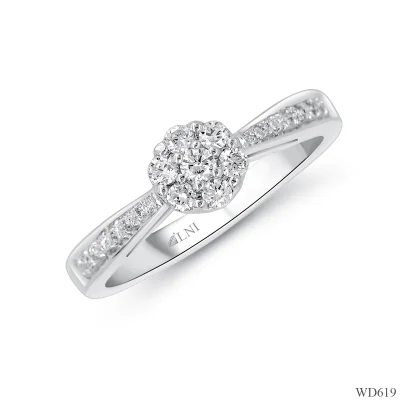 WD619 แหวนเพชร