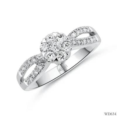 WD634 แหวนเพชร