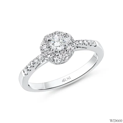 WD660 แหวนเพชรล้อม WD660 แหวนเพชรล้อม