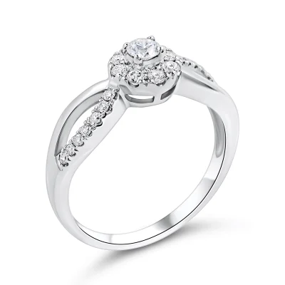 WD670 แหวนเพชรกระจุก WD670 แหวนเพชรกระจุก