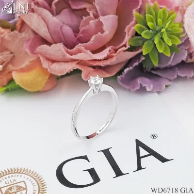 WD6718 แหวนเพชร GIA WD6718 แหวนเพชร GIA