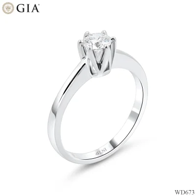 WD673 แหวนเพชร GIA