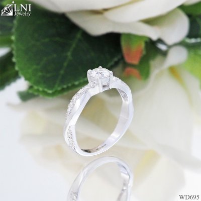 WD695 แหวนเพชร GIA WD695 แหวนเพชร GIA