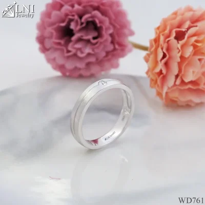 WD761 แหวนเพชรเม็ดเดียว แรขนแมว WD761 แหวนเพชรเม็ดเดียว แรขนแมว