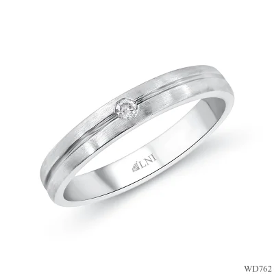 ND762 แหวนเพชรเม็ดเดียว แรขนแมว