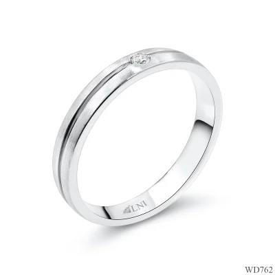 ND762 แหวนเพชรเม็ดเดียว แรขนแมว