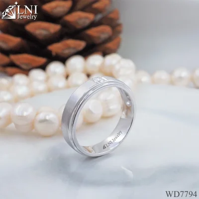 WD7794 แหวนเพชรเม็ดเดียว แรขนแมว WD7794 แหวนเพชรเม็ดเดียว แรขนแมว