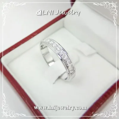 WD790 แหวนเพชรแถว รูปหัวใจ WD790 แหวนเพชรแถว รูปหัวใจ