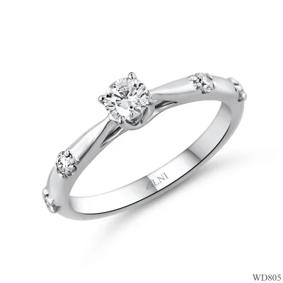 ND805 แหวนเพชร GIA