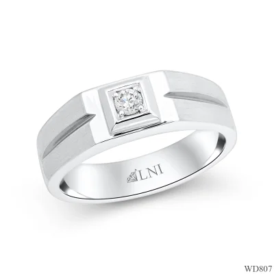 WD807 แหวนเพชรเม็ดเดียว แรขนแมว WD807 แหวนเพชรเม็ดเดียว แรขนแมว