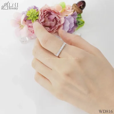 รูปมือ WD816 แหวนเพชรแถว รูปมือ WD816 แหวนเพชรแถว