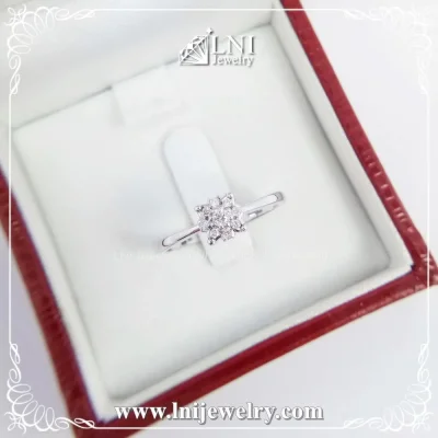 WD873 แหวนเพชรกระจุก WD873 แหวนเพชรกระจุก