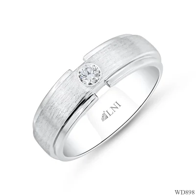 WD898 แหวนเพชรเม็ดเดียว แรขนแมว WD898 แหวนเพชรเม็ดเดียว แรขนแมว