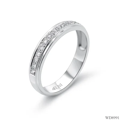 WD8991 แหวนเพชรแถว