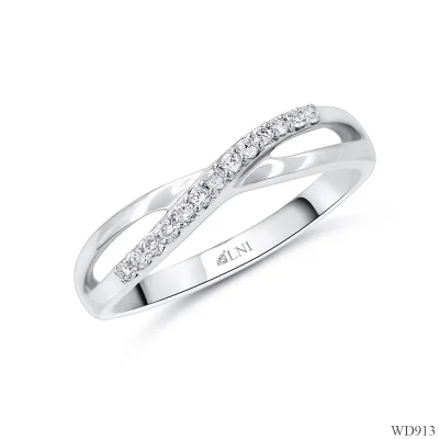 WD913 แหวนเพชรแถว