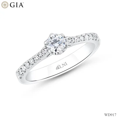 WD917 แหวนเพชร GIA WD917 แหวนเพชร GIA