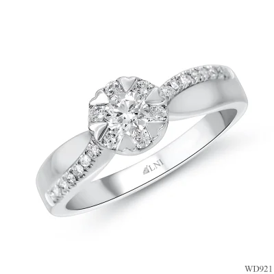 WD921 แหวนเพชรล้อม