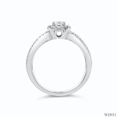 WD931 แหวนเพชรล้อม