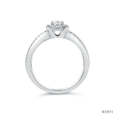 WD931 แหวนเพชรล้อม