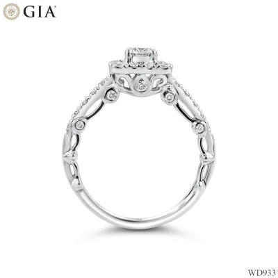 WD933 แหวนเพชร GIA 3 มิติ WD933 แหวนเพชร GIA 3 มิติ