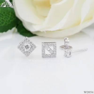 WD934 ต่างหูเพชร WD934 ต่างหูเพชร