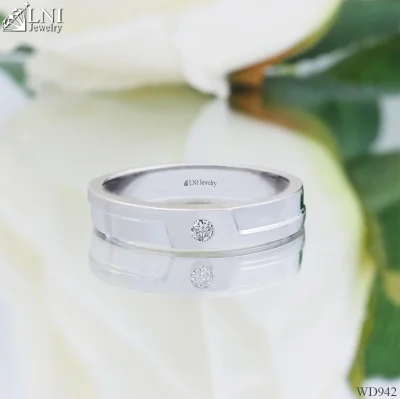 WD942 แหวนเพชรเม็ดเดียว แรขนแมว WD942 แหวนเพชรเม็ดเดียว แรขนแมว