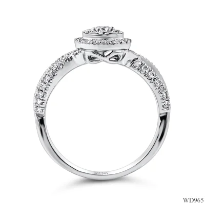 ND965 แหวนเพชรล้อม ND965 แหวนเพชรล้อม