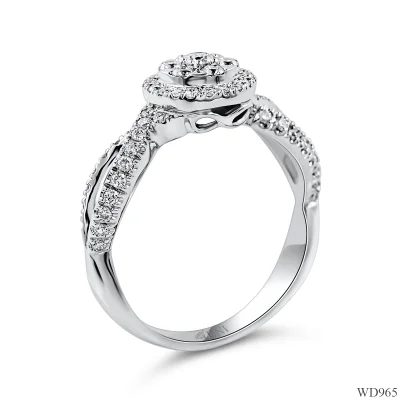 ND965 แหวนเพชรล้อม ND965 แหวนเพชรล้อม