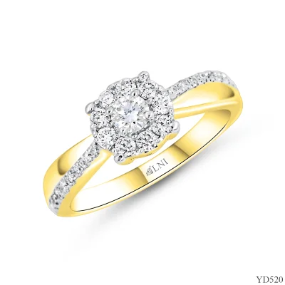 YD520 แหวนเพชรล้อม YD520 แหวนเพชรล้อม