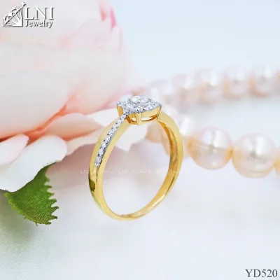 YD520 แหวนเพชรล้อม YD520 แหวนเพชรล้อม