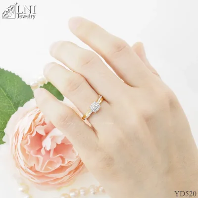รูปมือ YD520 แหวนเพชรล้อม รูปมือ YD520 แหวนเพชรล้อม