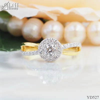 YD527 แหวนเพชรล้อม YD527 แหวนเพชรล้อม