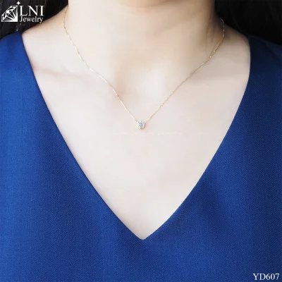 YD607 จี้เพชรกลม YD607 จี้เพชรกลม