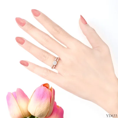 รูปมือ YD633 แหวนเพชรล้อม รูปมือ YD633 แหวนเพชรล้อม