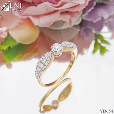 YD654 แหวนเพชรหัวใจ YD654 แหวนเพชรหัวใจ