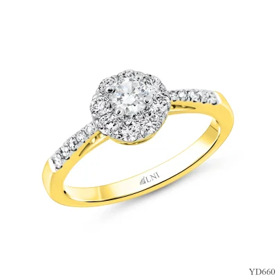 YD660 แหวนเพชรล้อม YD660 แหวนเพชรล้อม