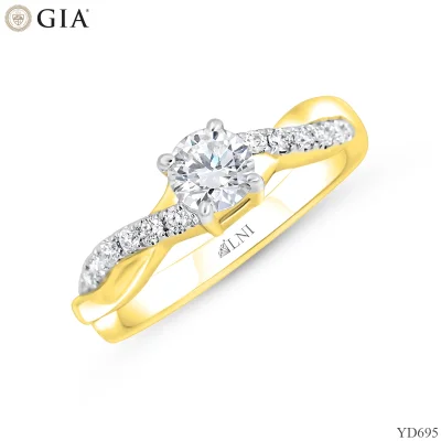 YD695 แหวนเพชร GIA YD695 แหวนเพชร GIA
