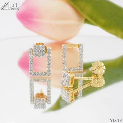 YD719 ต่างหูเพชร YD719 ต่างหูเพชร