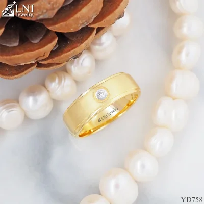 YD758 แหวนเพชรเม็ดเดียว แรขนแมว YD758 แหวนเพชรเม็ดเดียว แรขนแมว