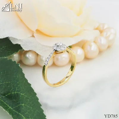 YD785 แหวนเพชรล้อม YD785 แหวนเพชรล้อม