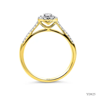 YD825 แหวนเพชรล้อม YD825 แหวนเพชรล้อม