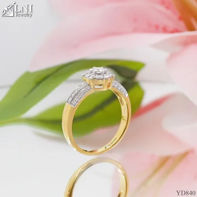 YD840 แหวนเพชรล้อม YD840 แหวนเพชรล้อม