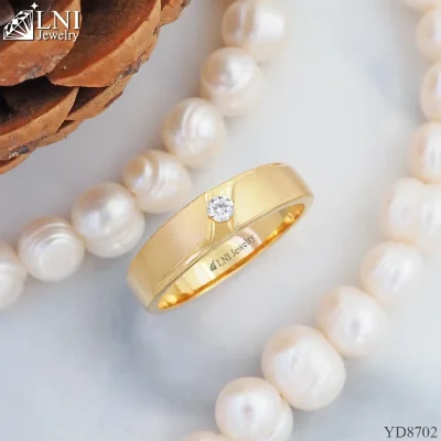 YD8702 แหวนเพชรเม็ดเดียว แรขนแมว YD8702 แหวนเพชรเม็ดเดียว แรขนแมว