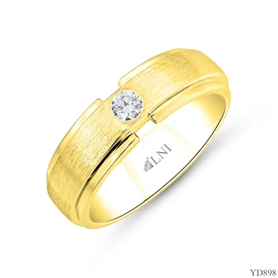 YD898 แหวนเพชรเม็ดเดียว แรขนแมว YD898 แหวนเพชรเม็ดเดียว แรขนแมว