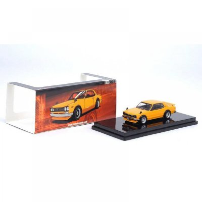 Nissan Skyline 2000 GT-R KPGC10 Orange Malaysia Diecast Expo 2023