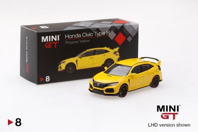 Honda Civic Type R (FK8) Phoenix Yellow