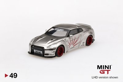 (Chase) LB★WORKS Nissan GT-R (R35) Satin Silver